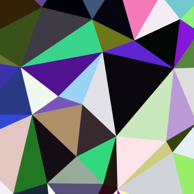 Arka plan çok renkli geometrik poligonal.