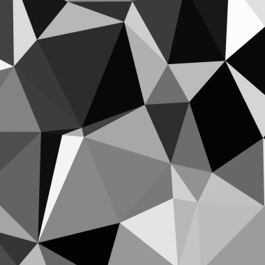 Üçgen poligonal arka plan - eğilim desen.