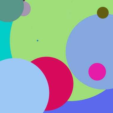 Daire geometrik güzel arka plan çok renkli desen.