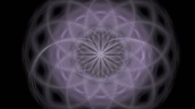 Fantezi kaotik renkli fraktal desen. Soyut Fraktal şekiller. 3D render resimde arka plan veya duvar kağıdı.