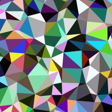 Arka plan çok renkli geometrik poligonal.