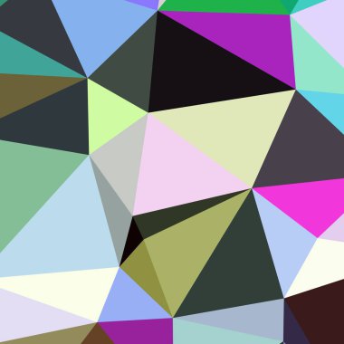 Arka plan çok renkli geometrik poligonal.