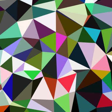 Arka plan çok renkli geometrik poligonal.