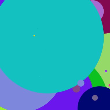 Daire geometrik güzel arka plan çok renkli desen.