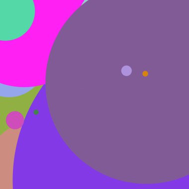 Daire geometrik büyük arka plan çok renkli desen.