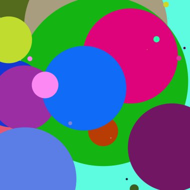 Daire geometrik zarif arka plan çok renkli desen.