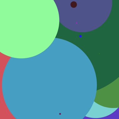 Daire geometrik şaşırtıcı arka plan çok renkli desen.