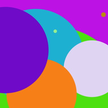 Daire geometrik yeni arka plan çok renkli desen.