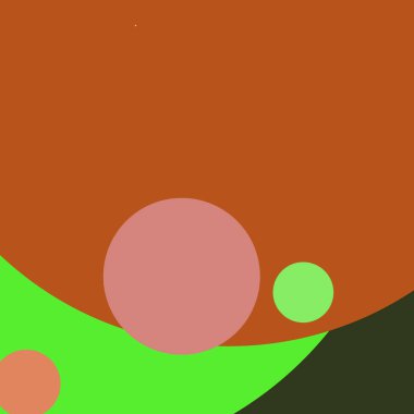 Daire geometrik şaşırtıcı arka plan çok renkli desen.