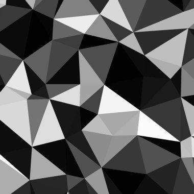 Üçgen poligonal arka plan - eğilim desen.