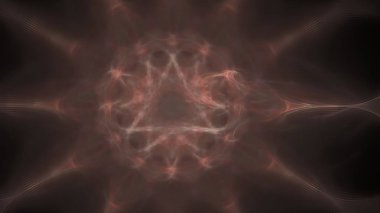 Fantezi kaotik renkli fraktal desen. Soyut Fraktal şekiller. 3D render resimde arka plan veya duvar kağıdı.