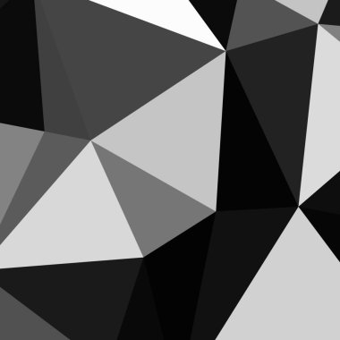 Üçgen poligonal arka plan - eğilim desen.