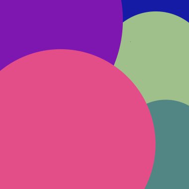 Daire geometrik şaşırtıcı arka plan çok renkli desen.