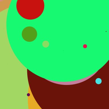 Daire geometrik güzel arka plan çok renkli desen.