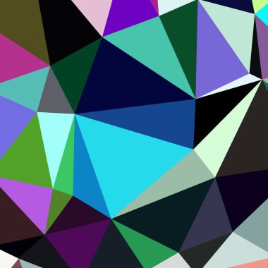 Arka plan çok renkli geometrik poligonal.