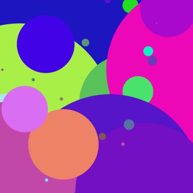 Daire geometrik büyük arka plan çok renkli desen.