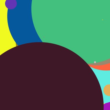 Daire geometrik yeni arka plan çok renkli desen.