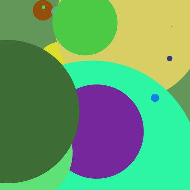 Daire geometrik yeni arka plan çok renkli desen.