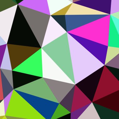 Arka plan çok renkli geometrik poligonal.