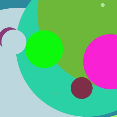 Daire geometrik zarif arka plan çok renkli desen.