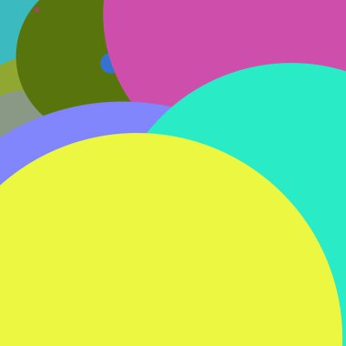 Daire geometrik şaşırtıcı arka plan çok renkli desen.