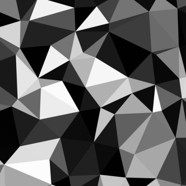 Üçgen poligonal arka plan - eğilim desen.