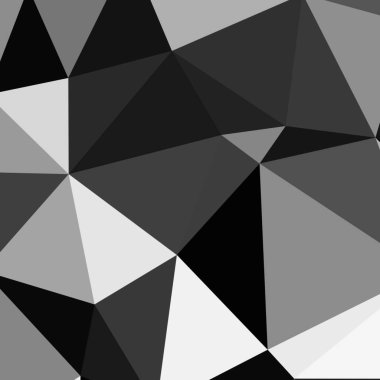 Üçgen poligonal arka plan - eğilim desen.