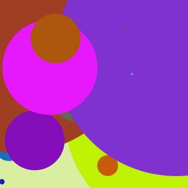 Daire geometrik şaşırtıcı arka plan çok renkli desen.