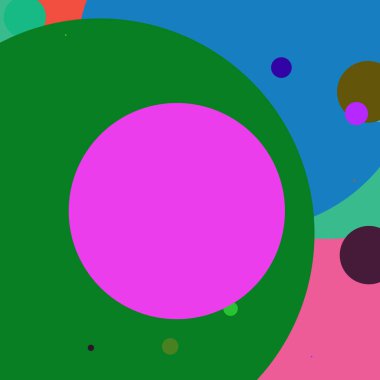 Daire geometrik yeni arka plan çok renkli desen.