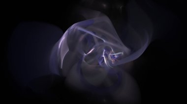 Fantezi kaotik renkli fraktal desen. Soyut Fraktal şekiller. 3D render resimde arka plan veya duvar kağıdı.