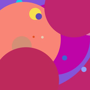 Daire geometrik güzel arka plan çok renkli desen.