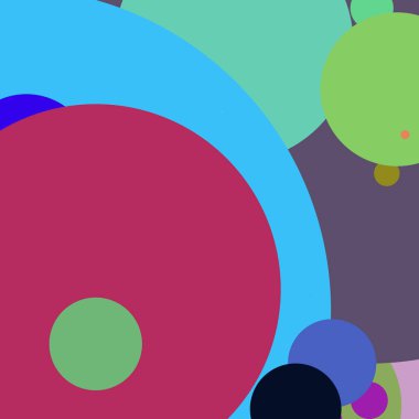 Daire geometrik şaşırtıcı arka plan çok renkli desen.