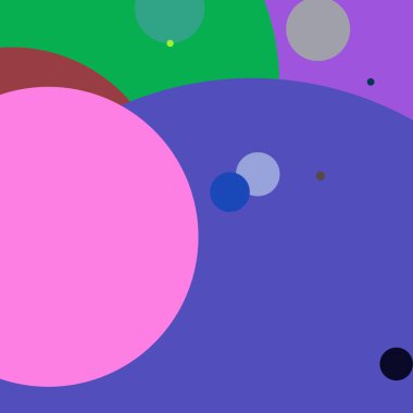 Daire geometrik şaşırtıcı arka plan çok renkli desen.