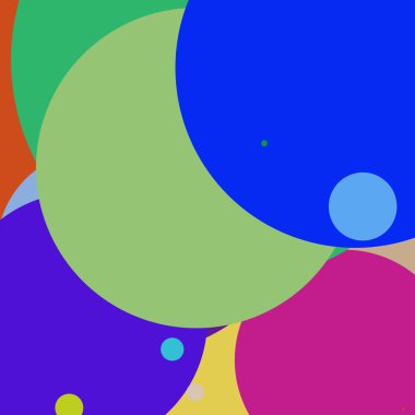 Daire geometrik büyük arka plan çok renkli desen.