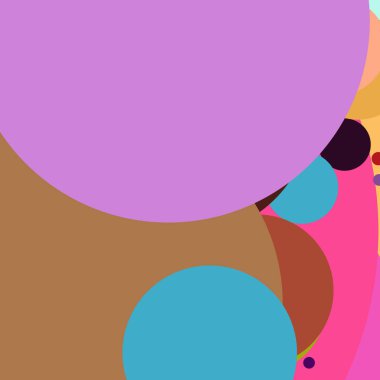 Daire geometrik güzel arka plan çok renkli desen.