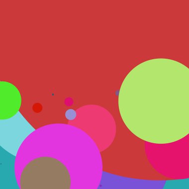 Daire geometrik büyük arka plan çok renkli desen.