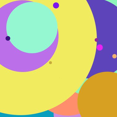 Daire geometrik zarif arka plan çok renkli desen.