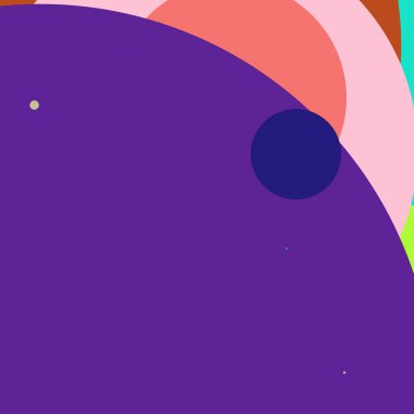 Daire geometrik yeni arka plan çok renkli desen.