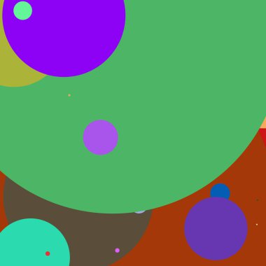 Daire geometrik büyük arka plan çok renkli desen.