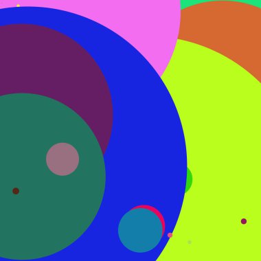 Daire geometrik güzel arka plan çok renkli desen.