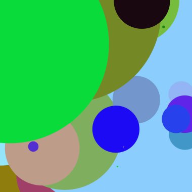 Daire geometrik şaşırtıcı arka plan çok renkli desen.