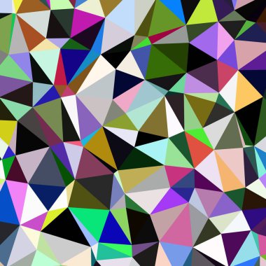 Arka plan çok renkli geometrik poligonal.