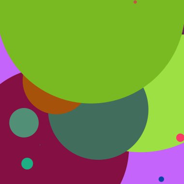 Daire geometrik yeni arka plan çok renkli desen.