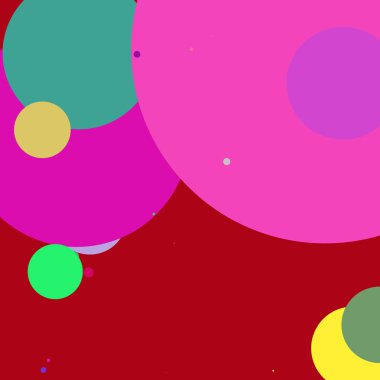 Daire geometrik büyük arka plan çok renkli desen.