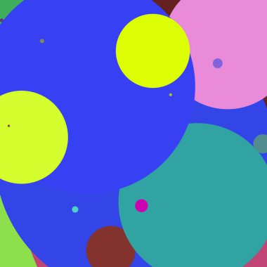 Daire geometrik şaşırtıcı arka plan çok renkli desen.