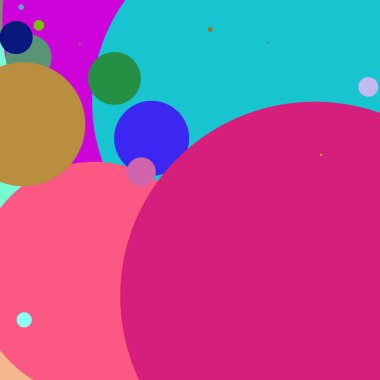 Daire geometrik zarif arka plan çok renkli desen.