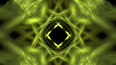 Fantezi kaotik renkli fraktal desen. Soyut Fraktal şekiller. 3D render resimde arka plan veya duvar kağıdı.