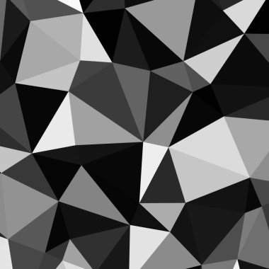 Üçgen poligonal arka plan - eğilim desen.