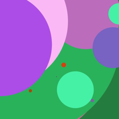 Daire geometrik güzel arka plan çok renkli desen.