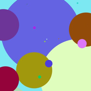 Daire geometrik güzel arka plan çok renkli desen.